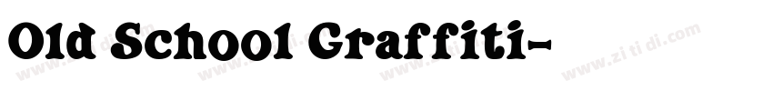 Old School Graffiti字体转换